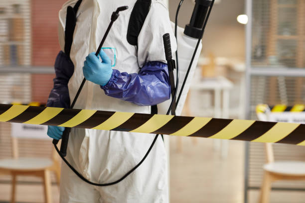 Professional Infectious Disease Decontamination technician working in Nichols, WI